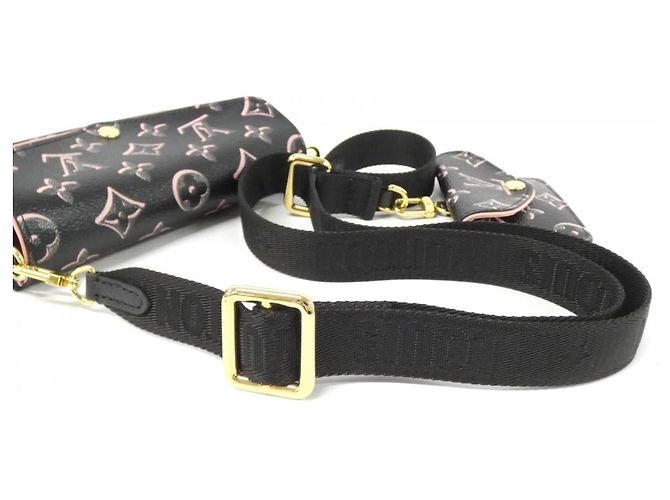 Louis Vuitton Fall For You Multi Pochette Felicie M81471 Borsa a tracolla Nero - vista 6