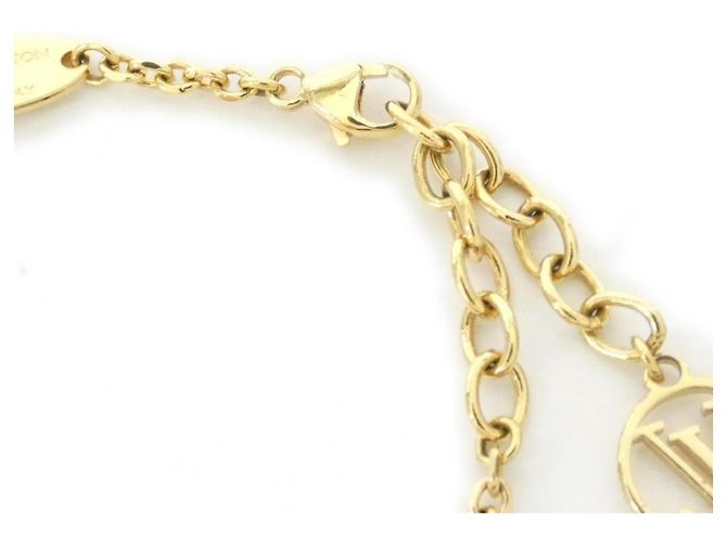 Bracciale Blooming Charm Louis Vuitton D'oro - vista 4