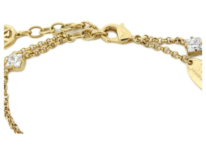 Pulseira com Pingente Lady LV Louis Vuitton Dourado - vista 3