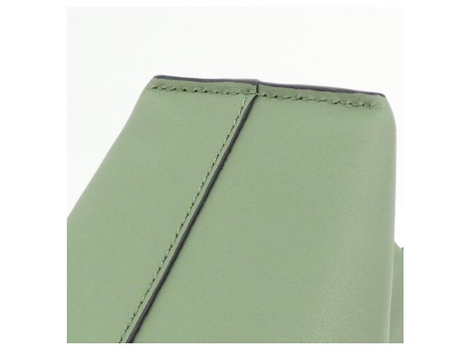 Borsa a mano Loewe Flamenco Clutch Mini Verde - vista 3