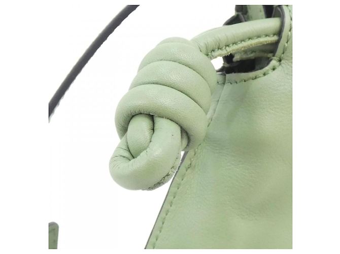 Borsa a mano Loewe Flamenco Clutch Mini Verde - vista 5