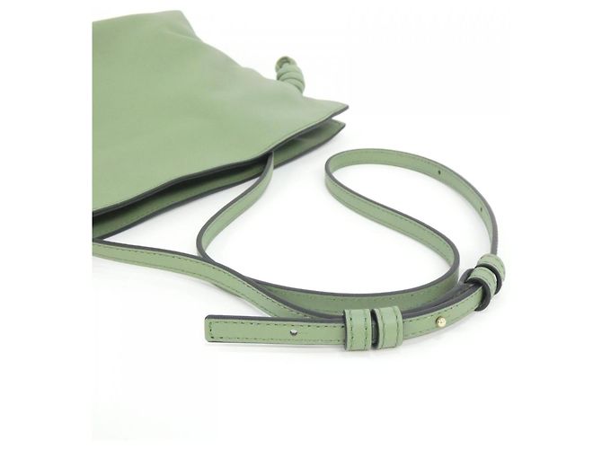 Borsa a mano Loewe Flamenco Clutch Mini Verde - vista 6