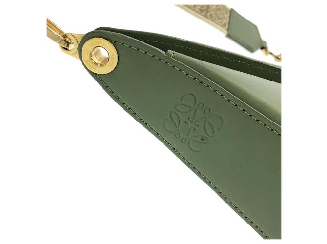 Loewe Luna Small Schultertasche Grün - Ansicht 5