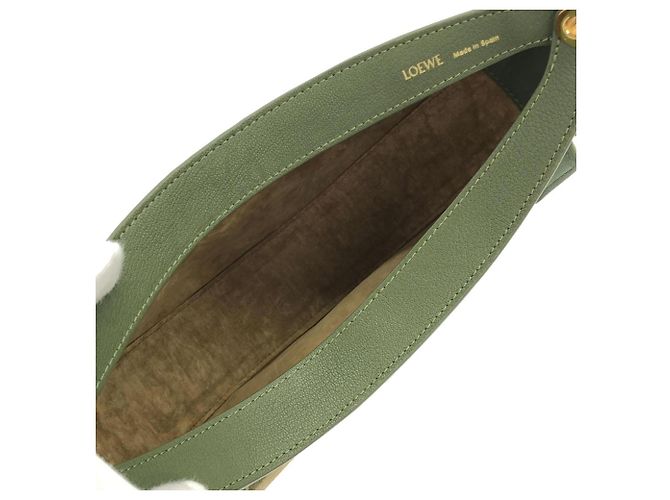 Loewe Luna Small Schultertasche Grün - Ansicht 8