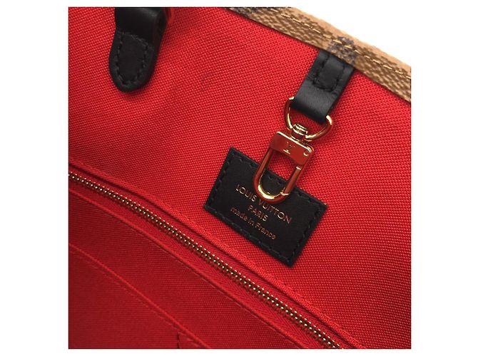 Borsa Louis Vuitton Monogram Giant OnTheGo MM Marrone - view 9
