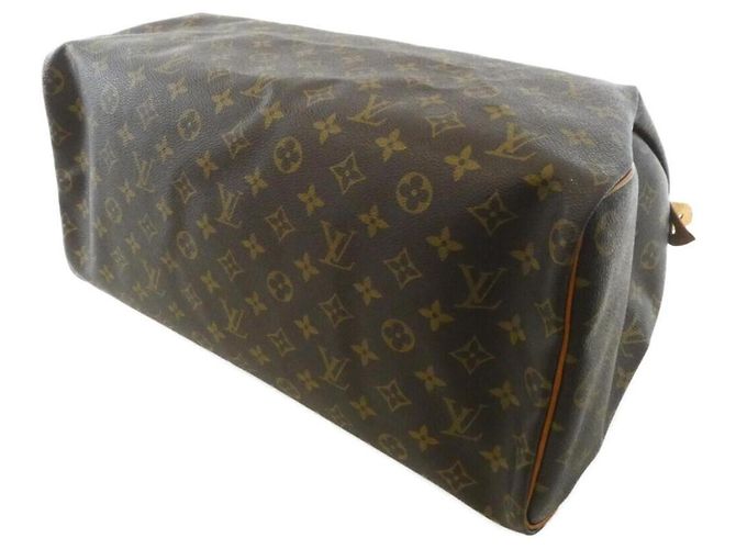 Bolsa Louis Vuitton Monogram Speedy Boston Marrom - vista 2