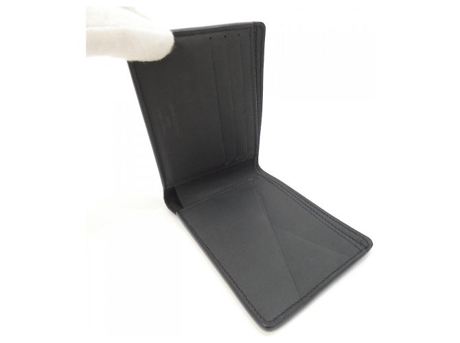 Louis Vuitton Monogram Shadow Portefeuille Multiple Schwarz - Ansicht 3