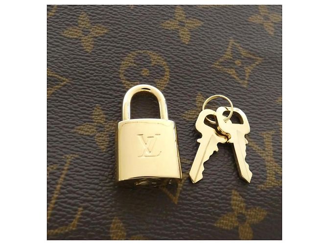 Louis Vuitton Monogram Speedy Bandoulière Boston Tasche Braun - Ansicht 4