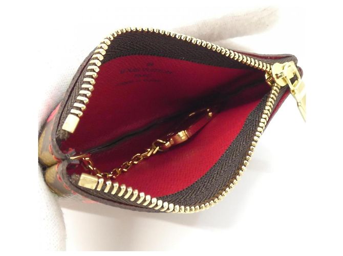 Monedero Louis Vuitton Monogram Cherry Castaño - vista 7