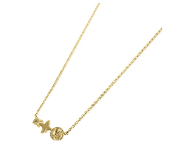Louis Vuitton Petit Necklace M00368 Dourado - vista 3