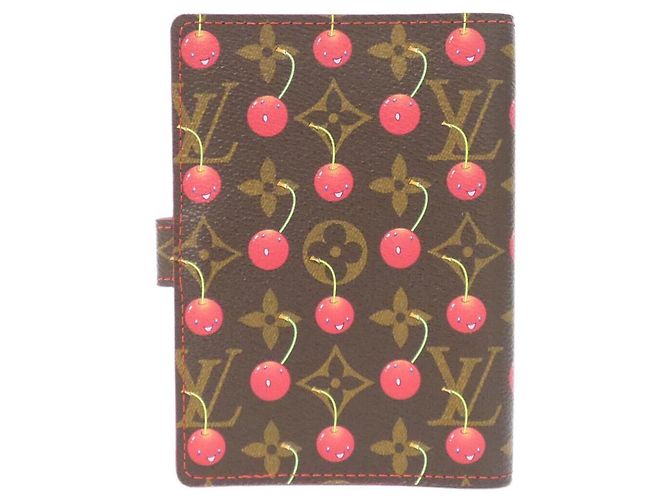 Louis Vuitton Monogram Cherry Agenda PM Organizer Braun - Ansicht 2