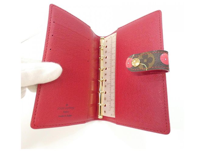 Louis Vuitton Monogram Cherry Agenda PM Organizer Braun - Ansicht 4