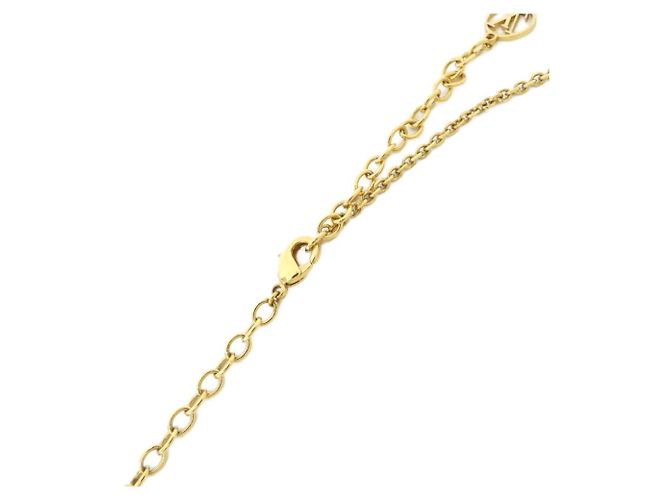 Colar Blooming Louis Vuitton Dourado - vista 3