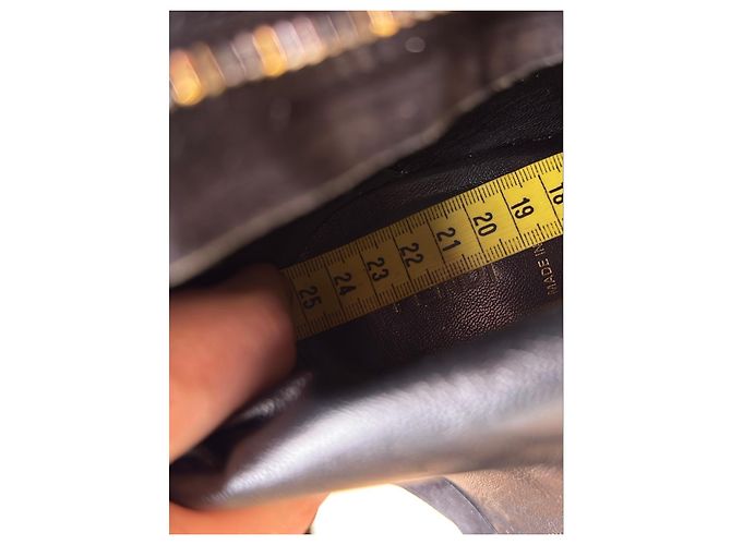 Botas de tacón plataforma en ante negro Fendi - vista 11