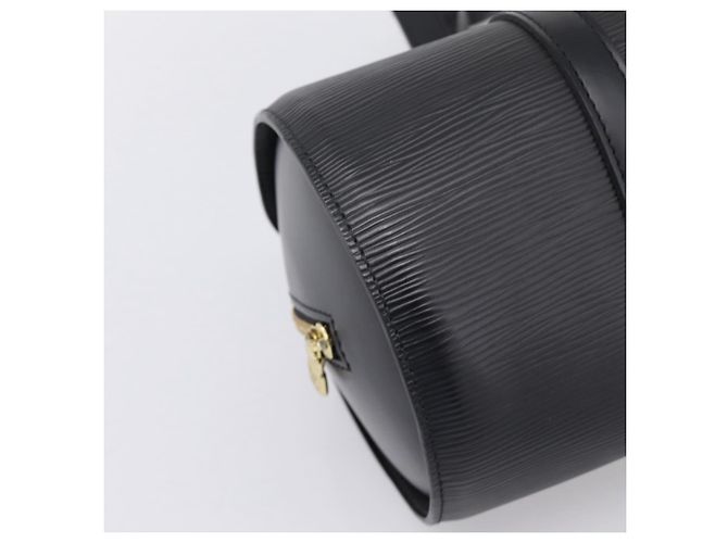 Borsa a mano LOUIS VUITTON Epi Soufflot Nera M52222 LV Auth 204574V Nero - vista 14