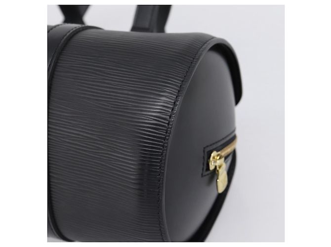 Borsa a mano LOUIS VUITTON Epi Soufflot Nera M52222 LV Auth 204574V Nero - vista 15