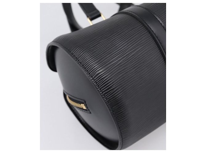 Borsa a mano LOUIS VUITTON Epi Soufflot Nera M52222 LV Auth 204574V Nero - vista 16