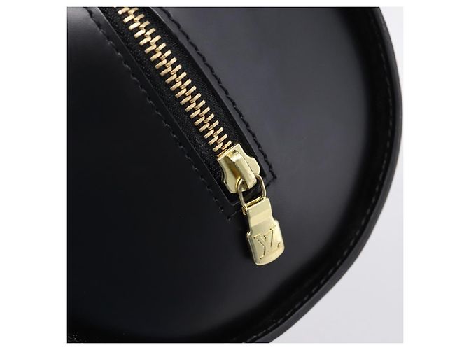 Borsa a mano LOUIS VUITTON Epi Soufflot Nera M52222 LV Auth 204574V Nero - vista 17