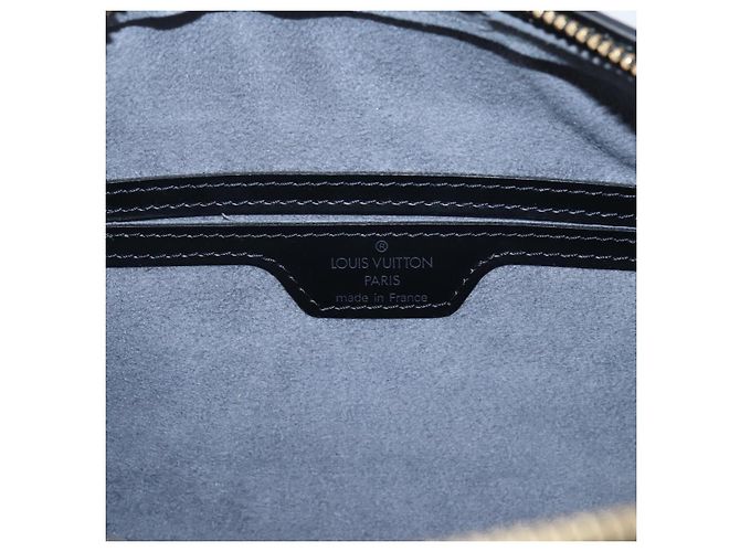 Borsa a mano LOUIS VUITTON Epi Soufflot Nera M52222 LV Auth 204574V Nero - vista 18