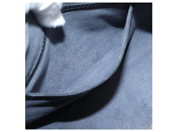 Borsa a mano LOUIS VUITTON Epi Soufflot Nera M52222 LV Auth 204574V Nero - vista 21