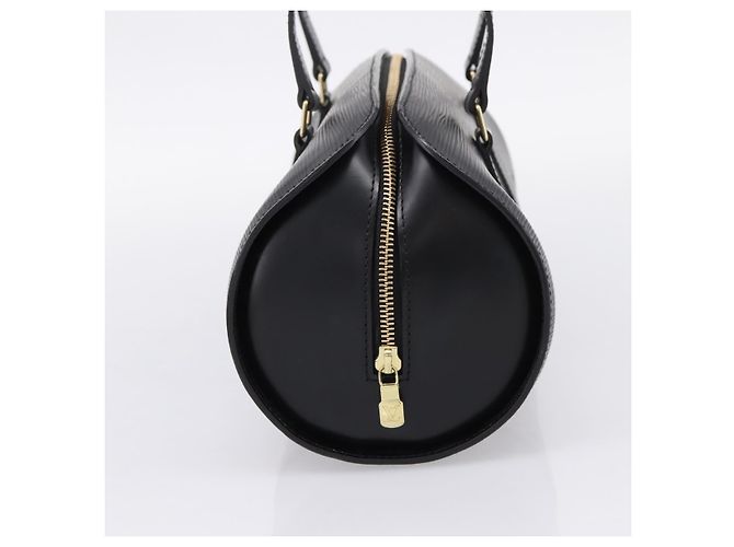 Borsa a mano LOUIS VUITTON Epi Soufflot Nera M52222 LV Auth 204574V Nero - vista 3