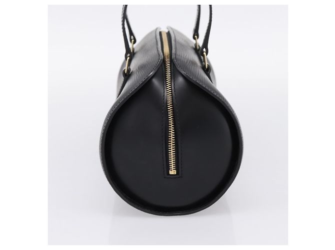 Borsa a mano LOUIS VUITTON Epi Soufflot Nera M52222 LV Auth 204574V Nero - vista 4