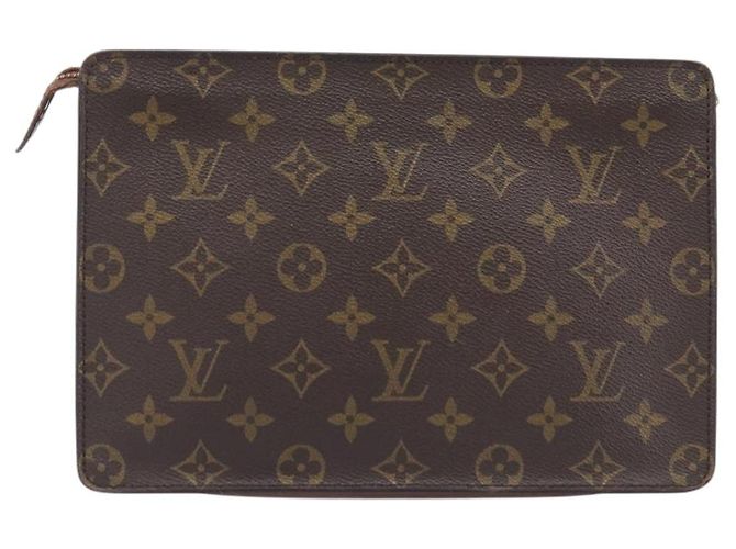 LOUIS VUITTON Monogram Pochette Homme Clutch Bag M51795 LV Auth 207562 Monogramma - vista 2
