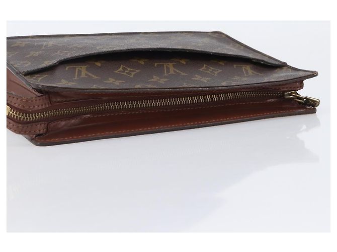 LOUIS VUITTON Monogram Pochette Homme Clutch Bag M51795 LV Auth 207562 Monogramma - vista 5