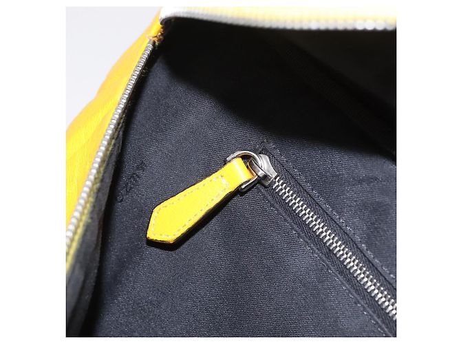 FENDI Zucca Gürteltasche aus Leder Gelb Silber 7VA434 Auth BA16103A - Ansicht 23