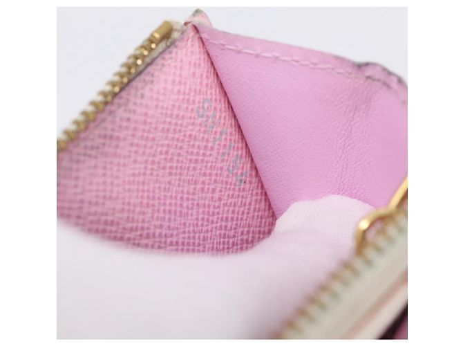 LOUIS VUITTON Multicolor Pochette ClesNM Coin Purse M93734 LV Auth 207645 Weiß - Ansicht 12