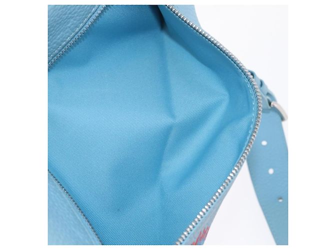 LOUIS VUITTON Borsa Maxi Bum Bag Taurillon Monogram Light Blue M21715 LV Auth BA15760SAV Blu chiaro - vista 27