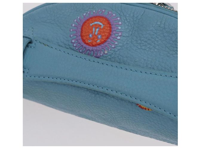 LOUIS VUITTON Borsa Maxi Bum Bag Taurillon Monogram Light Blue M21715 LV Auth BA15760SAV Blu chiaro - vista 7