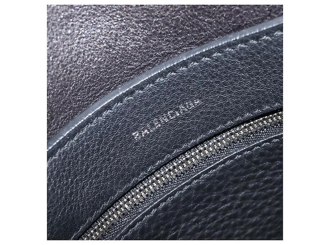 Borsa Balenciaga Everyday Tote XXS in pelle 2way Argento 551815 Auth bs37460 - vista 27