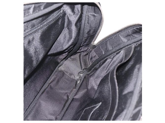 Borsa Tote GUCCI GG Supreme Nero Argento 101666 Auth 205293 - vista 19