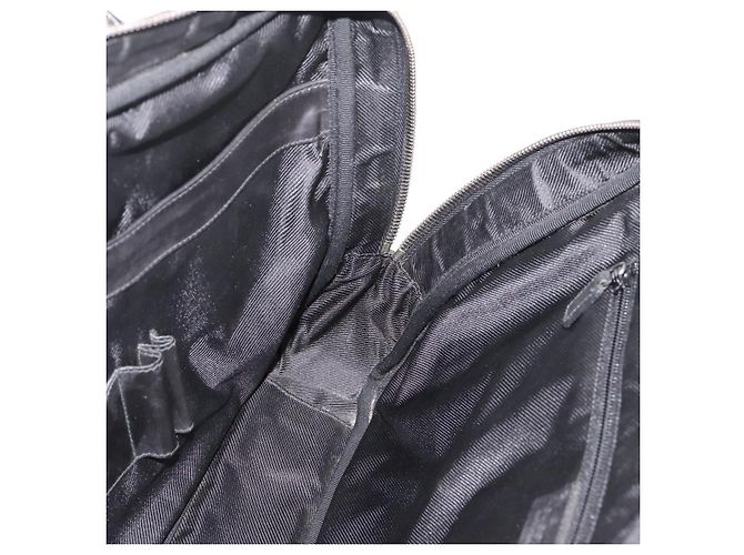 Borsa Tote GUCCI GG Supreme Nero Argento 101666 Auth 205293 - vista 20