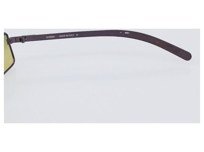 Occhiali da sole FENDI Plastica Metallo Set da 2 Nero Viola Auth BA16226 Porpora - vista 17