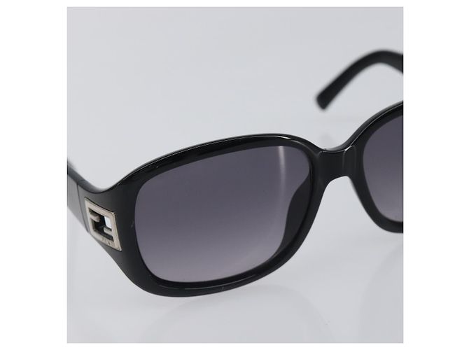 Occhiali da sole FENDI Plastica Metallo Set da 2 Nero Viola Auth BA16226 Porpora - vista 6