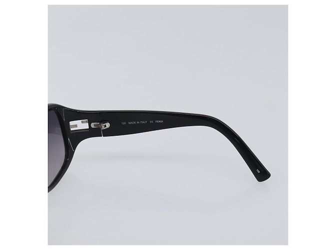 Occhiali da sole FENDI Plastica Metallo Set da 2 Nero Viola Auth BA16226 Porpora - vista 8