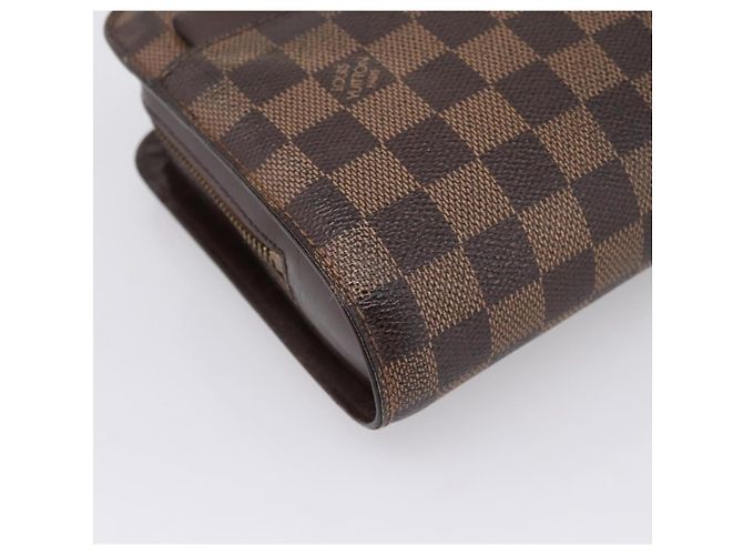 LOUIS VUITTON Damier Ebene Saint Louis Clutch Bag N51993 LV Auth 206646 - vista 14