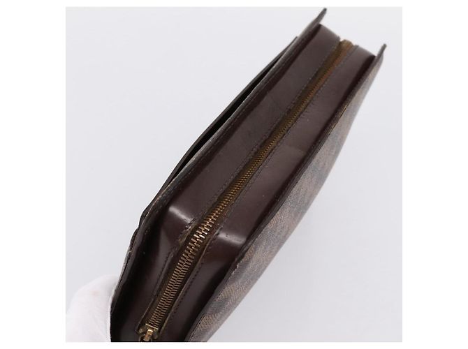 LOUIS VUITTON Damier Ebene Saint Louis Clutch Bag N51993 LV Auth 206646 - vista 5