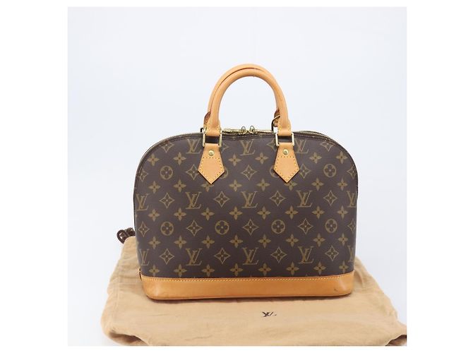 LOUIS VUITTON Monogram Alma Handtasche M51130 LV Auth BA15999V Monogramm - Ansicht 12