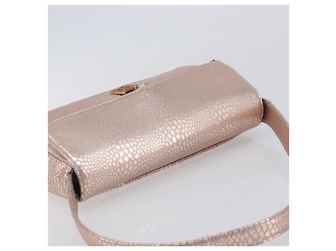 Bolsa de Ombro GIVENCHY em Couro Pink Gold Auth 206784M Rosa Dourado - vista 6