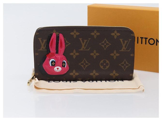 LOUIS VUITTON Monogram sun yitian Zippy Wallet Long Wallet M83689 LV Auth LN089M Monogramma - vista 12