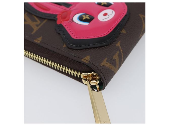 LOUIS VUITTON Monogram sun yitian Zippy Wallet Long Wallet M83689 LV Auth LN089M Monogramma - vista 15