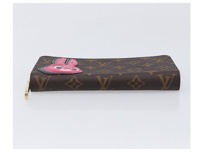 LOUIS VUITTON Monogram sun yitian Zippy Wallet Long Wallet M83689 LV Auth LN089M Monogramma - vista 6
