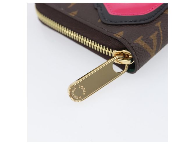 LOUIS VUITTON Monogram sun yitian Zippy Wallet Long Wallet M83689 LV Auth LN089M Monogramma - vista 7