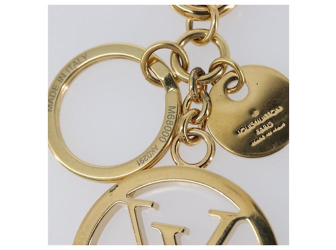 LOUIS VUITTON LV Circle Charm Metal Gold Tone M68000 LV Auth 205468M - Ansicht 11