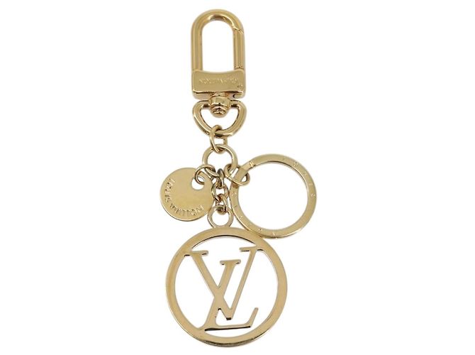 LOUIS VUITTON LV Circle Charm Metal Gold Tone M68000 LV Auth 205468M - Ansicht 13