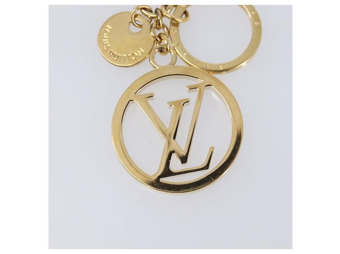 LOUIS VUITTON LV Circle Charm Metal Gold Tone M68000 LV Auth 205468M - Ansicht 5