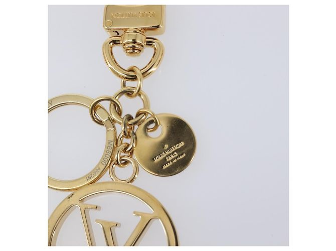 LOUIS VUITTON LV Circle Charm Metal Gold Tone M68000 LV Auth 205468M - Ansicht 8